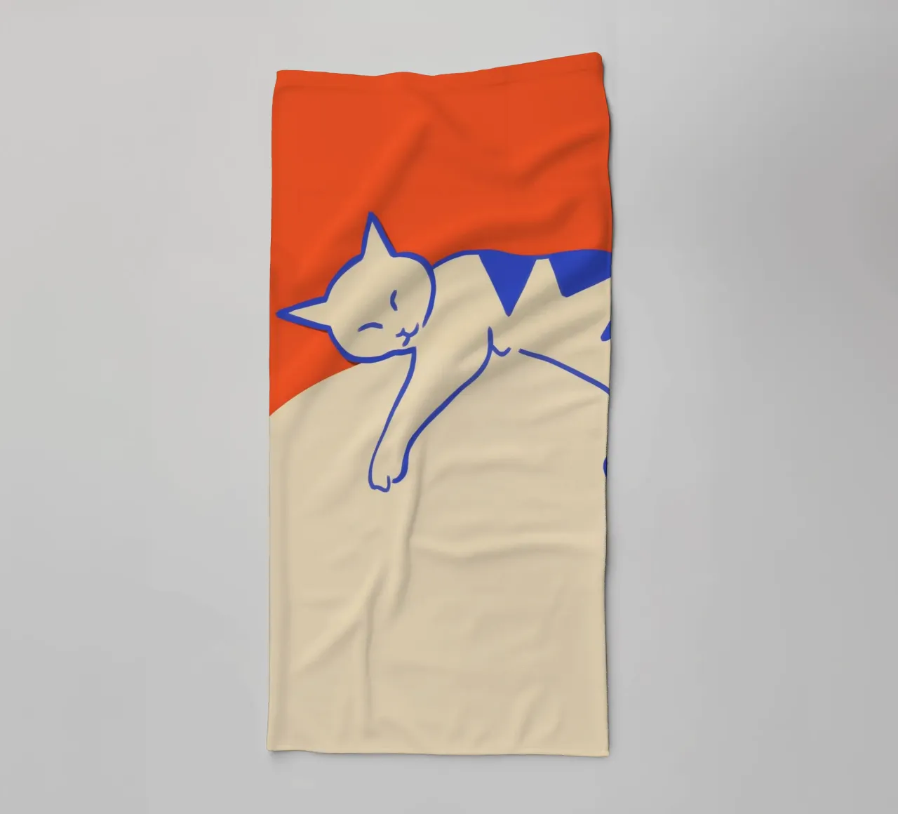 Catalyst | Cat Nap towel by 83oranges