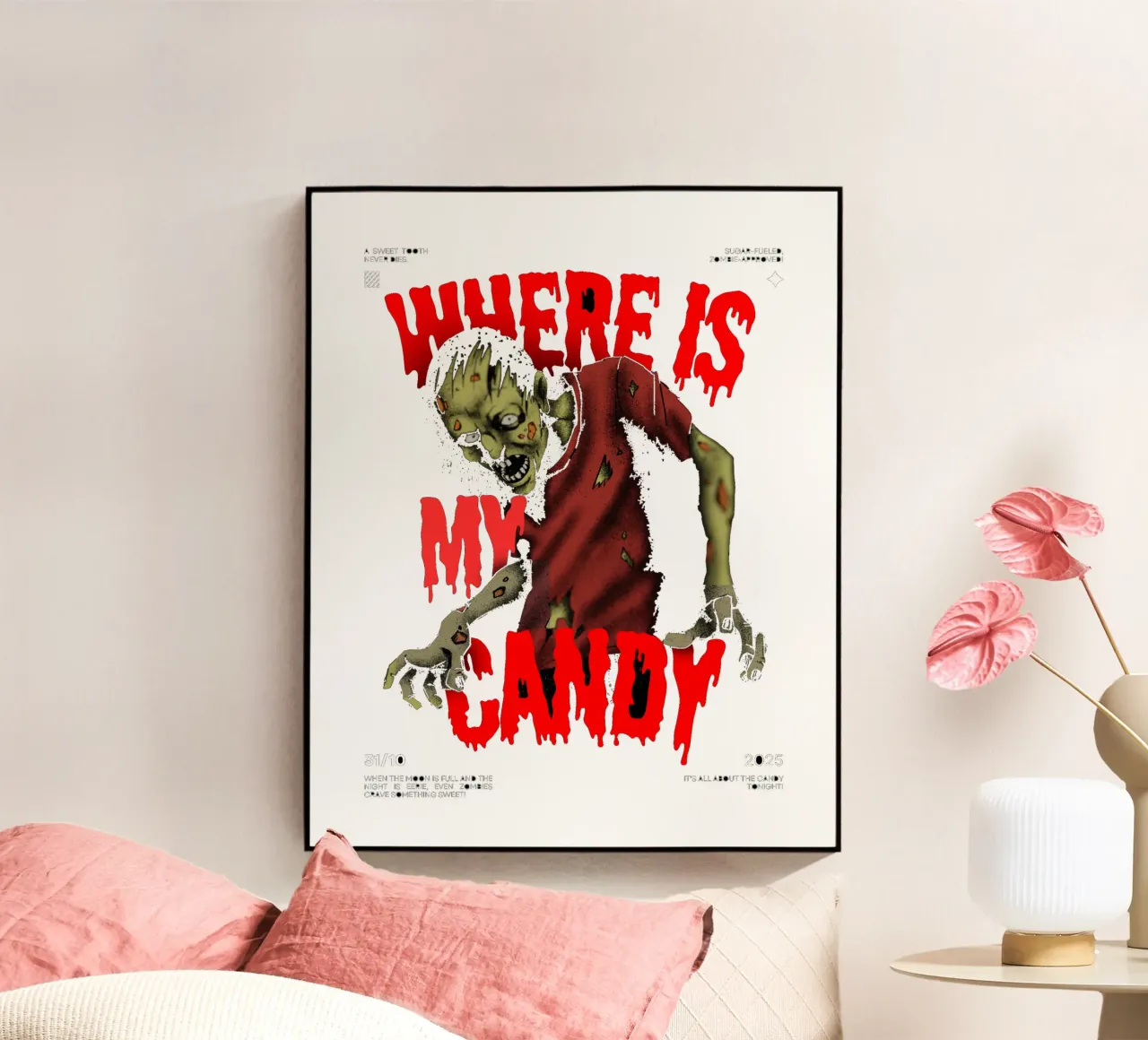 Zombie plexiglass da Agnazarshop