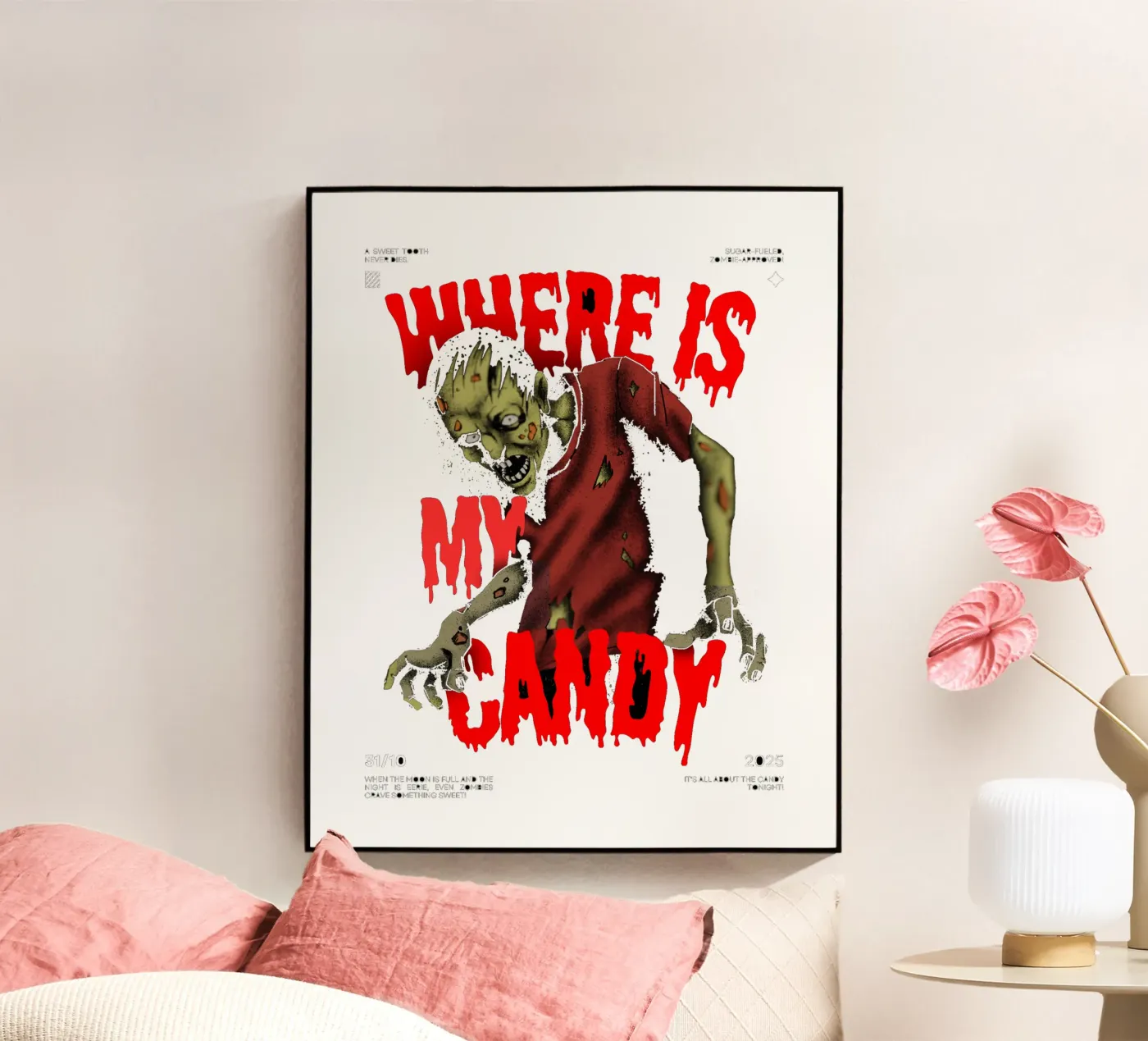 Zombie plexiglass da Agnazarshop