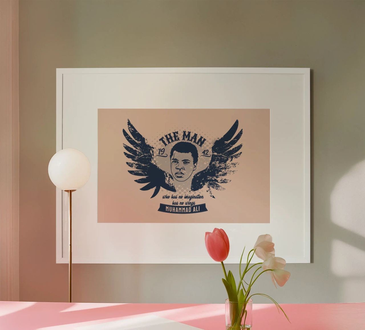 Muhammad Ali Zitate Poster von Gunawan Rb