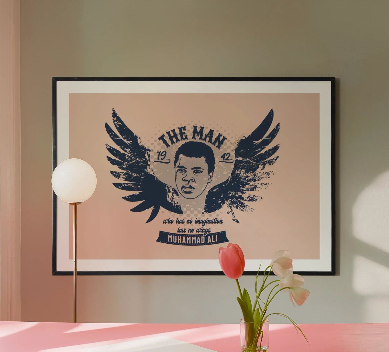 Muhammad Ali Zitate Poster von Gunawan Rb