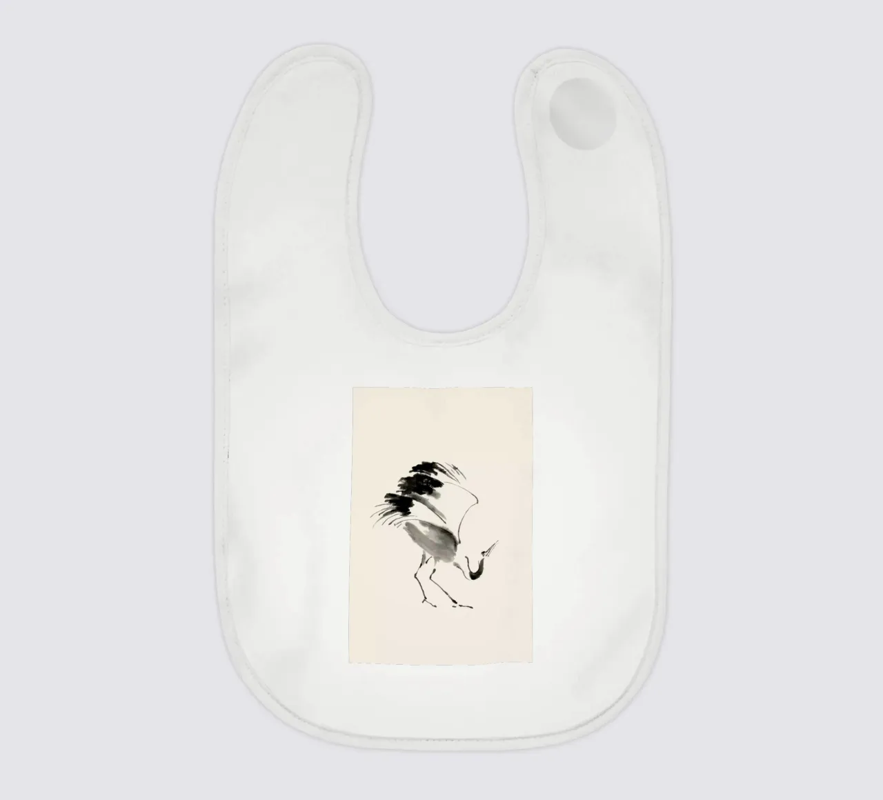 Bowing Crane bavaglino da Flora & Fauna