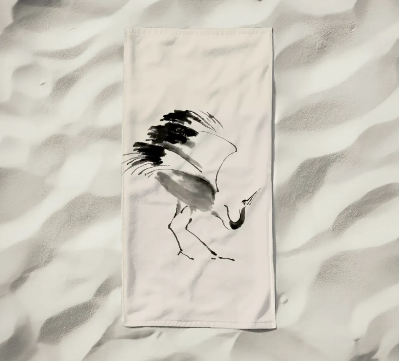 Bowing Crane telo mare da Flora & Fauna