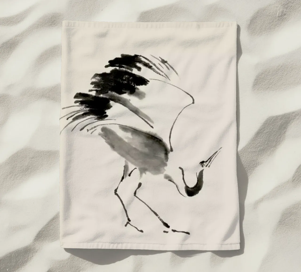 Bowing Crane telo mare da Flora & Fauna