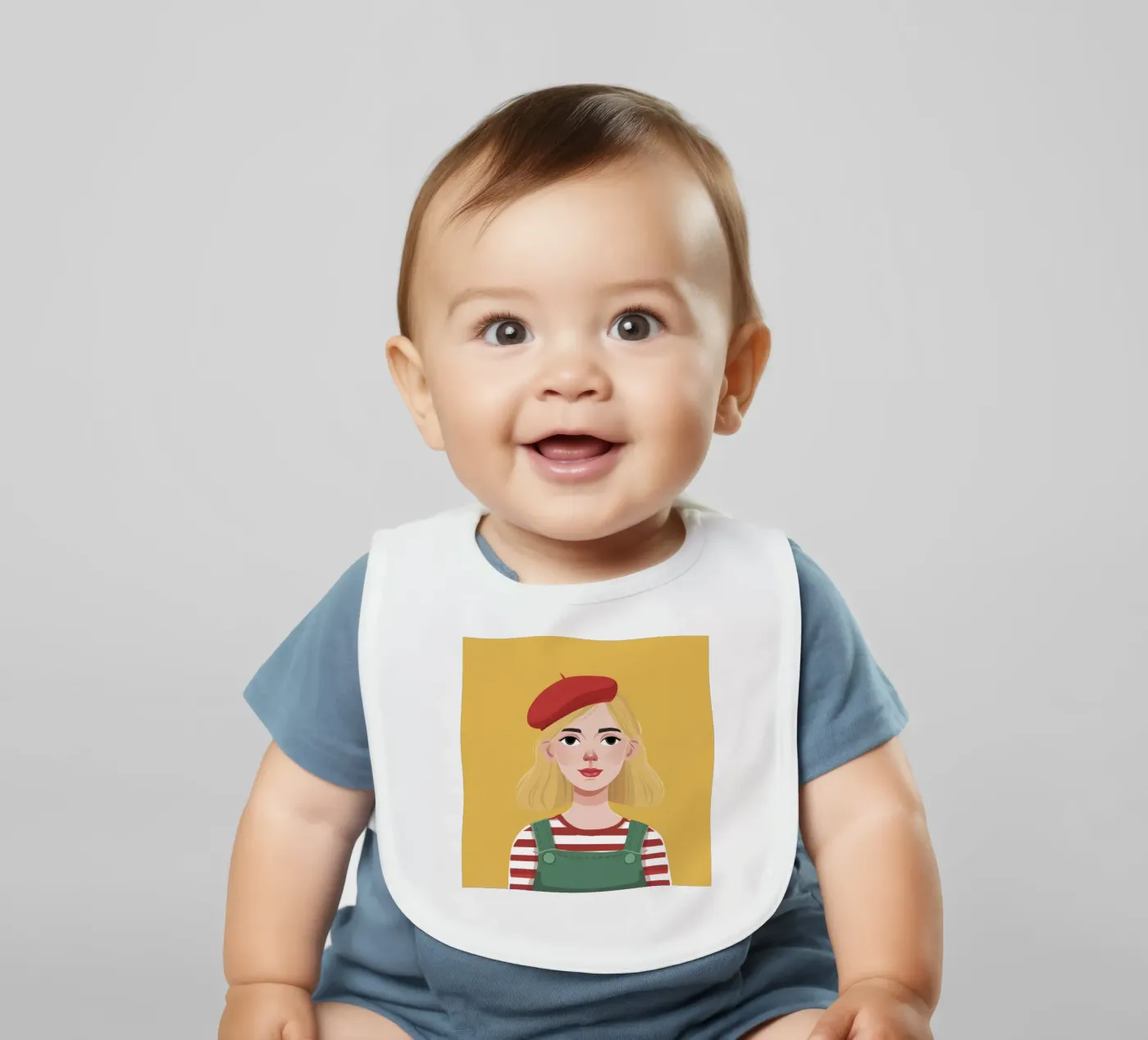 Capriccio retrò chic bavaglino da Ivory Frame