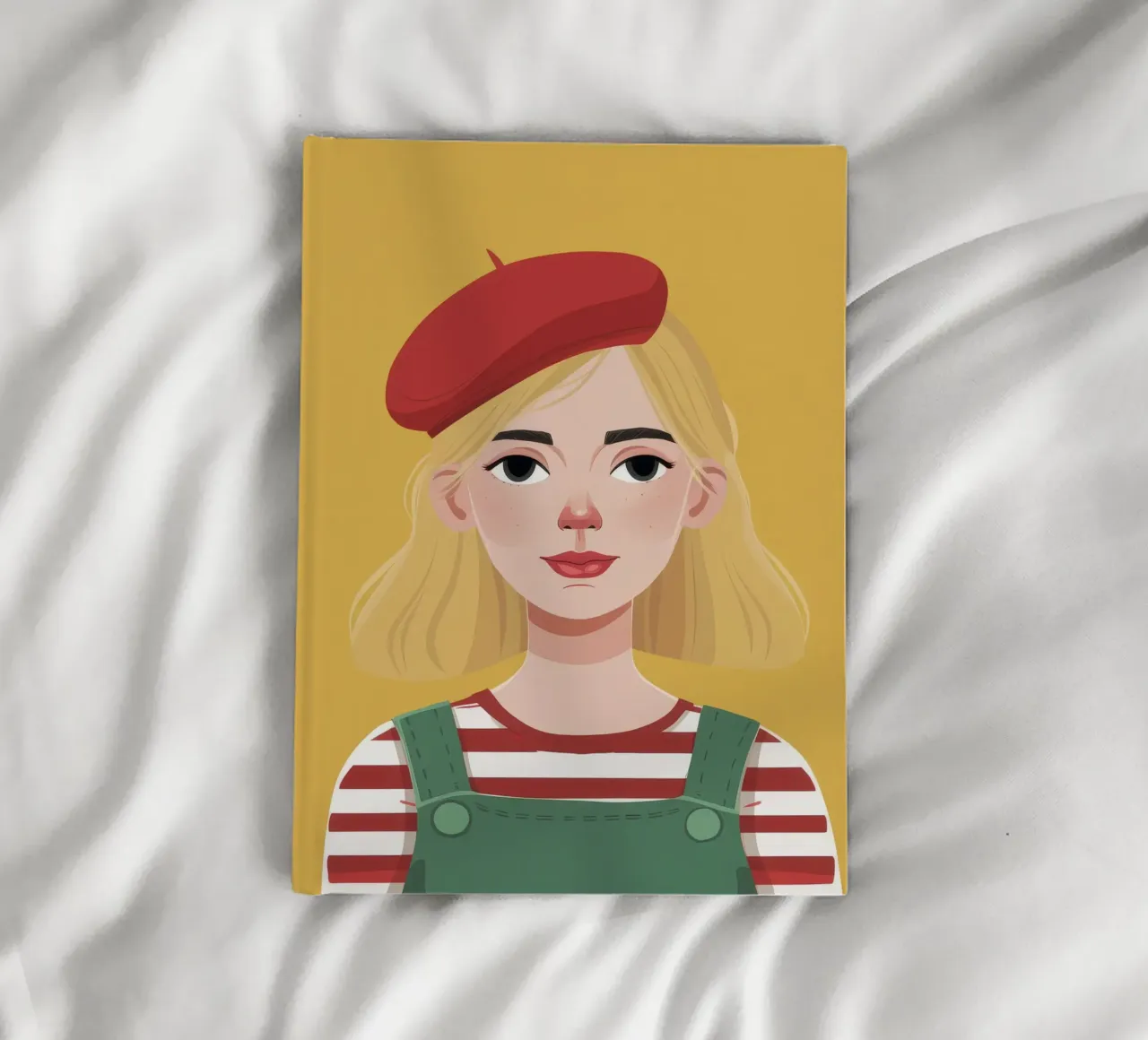 Retro Chic Whimsy notebook by Ivory Frame