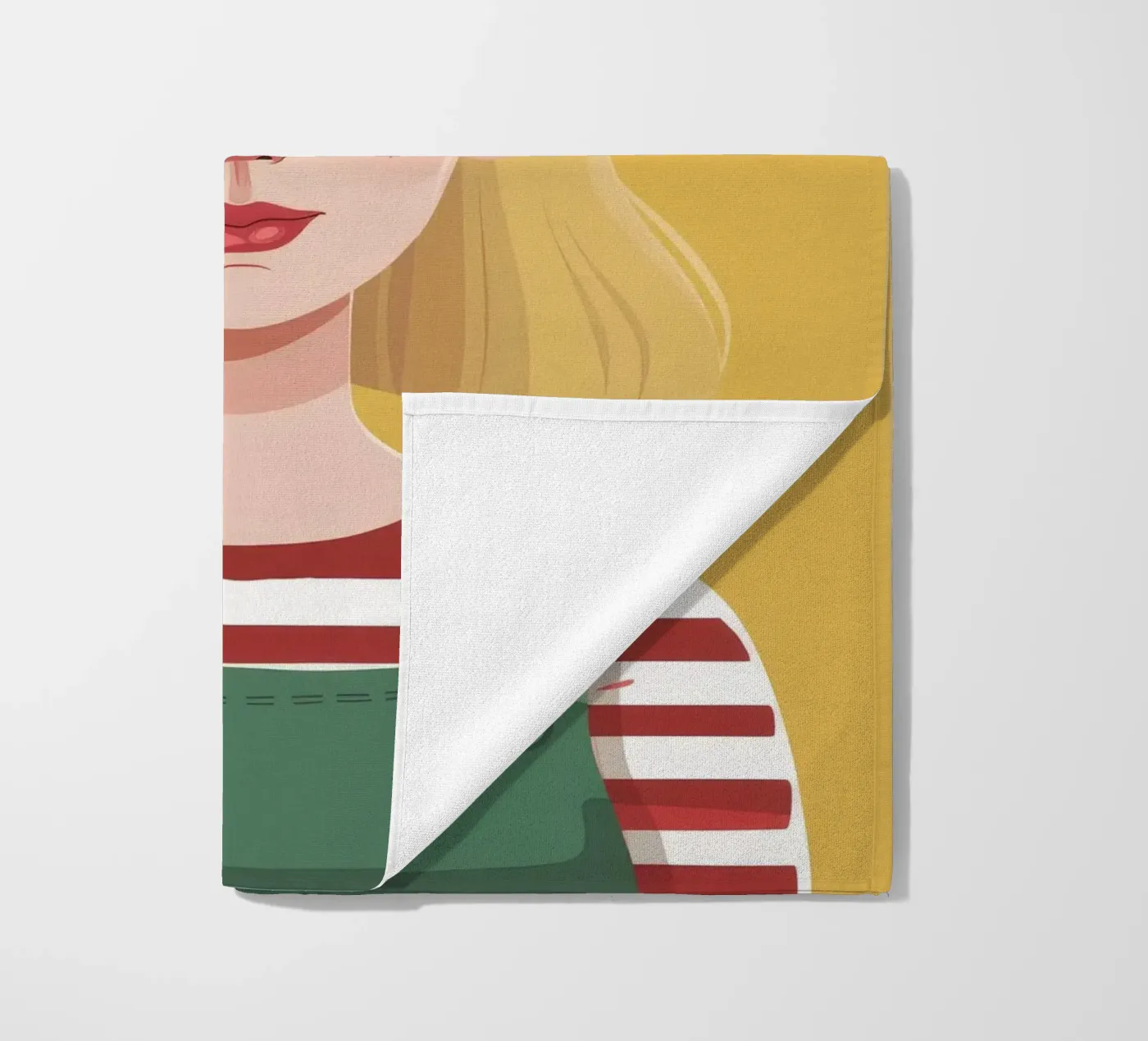 Retro Chic Whimsy telo mare da Ivory Frame