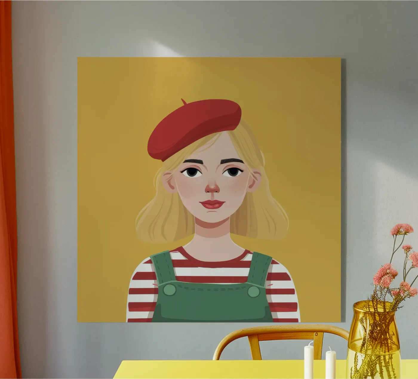 Retro-Chic-Laune Acryl-Glas von Ivory Frame