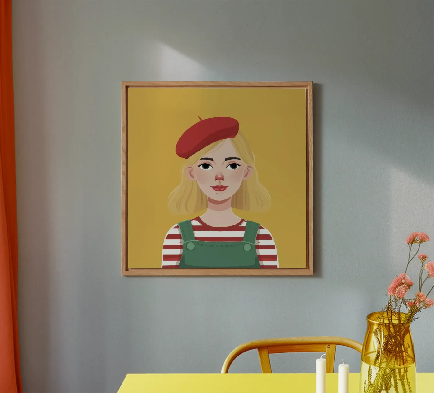 Retro Chic Whimsy forex plate by Ivory Frame