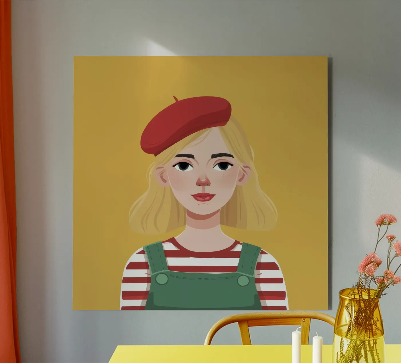 Retro Chic Whimsy forex plate by Ivory Frame