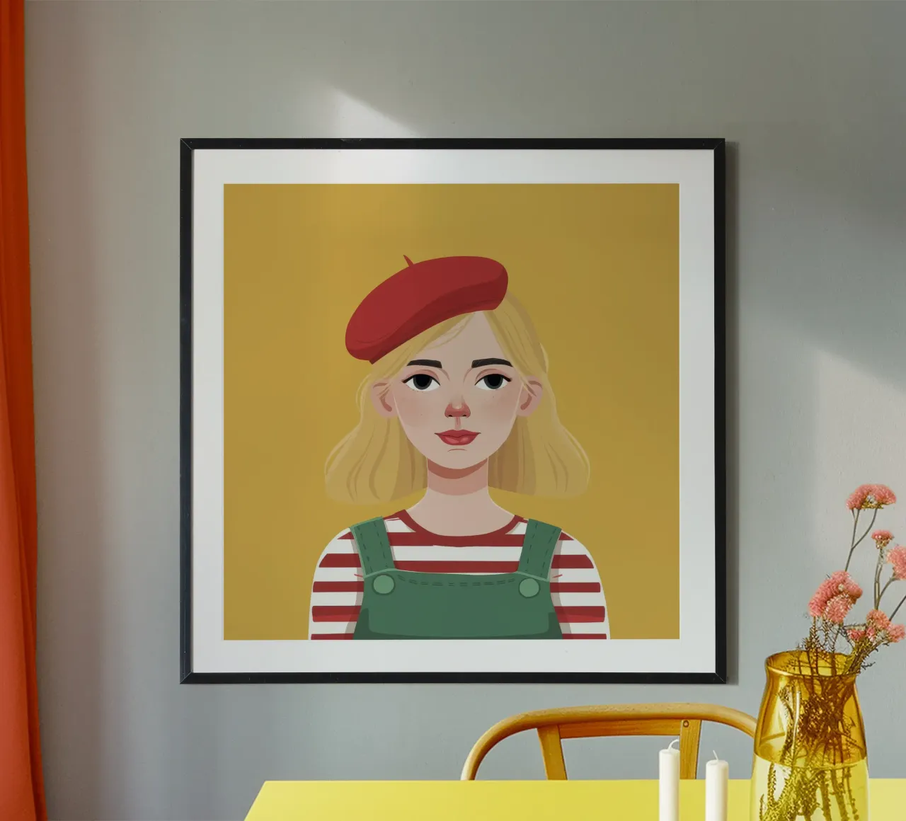 Retro Chic Whimsy poster by Ivory Frame