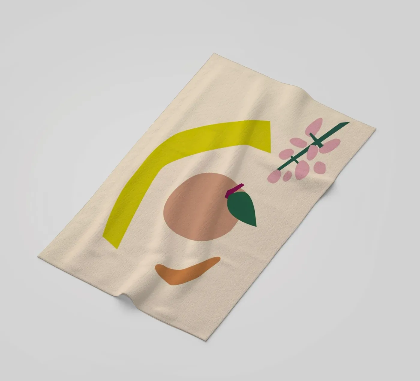 Fruit strandhanddoek van Helena Ravenne