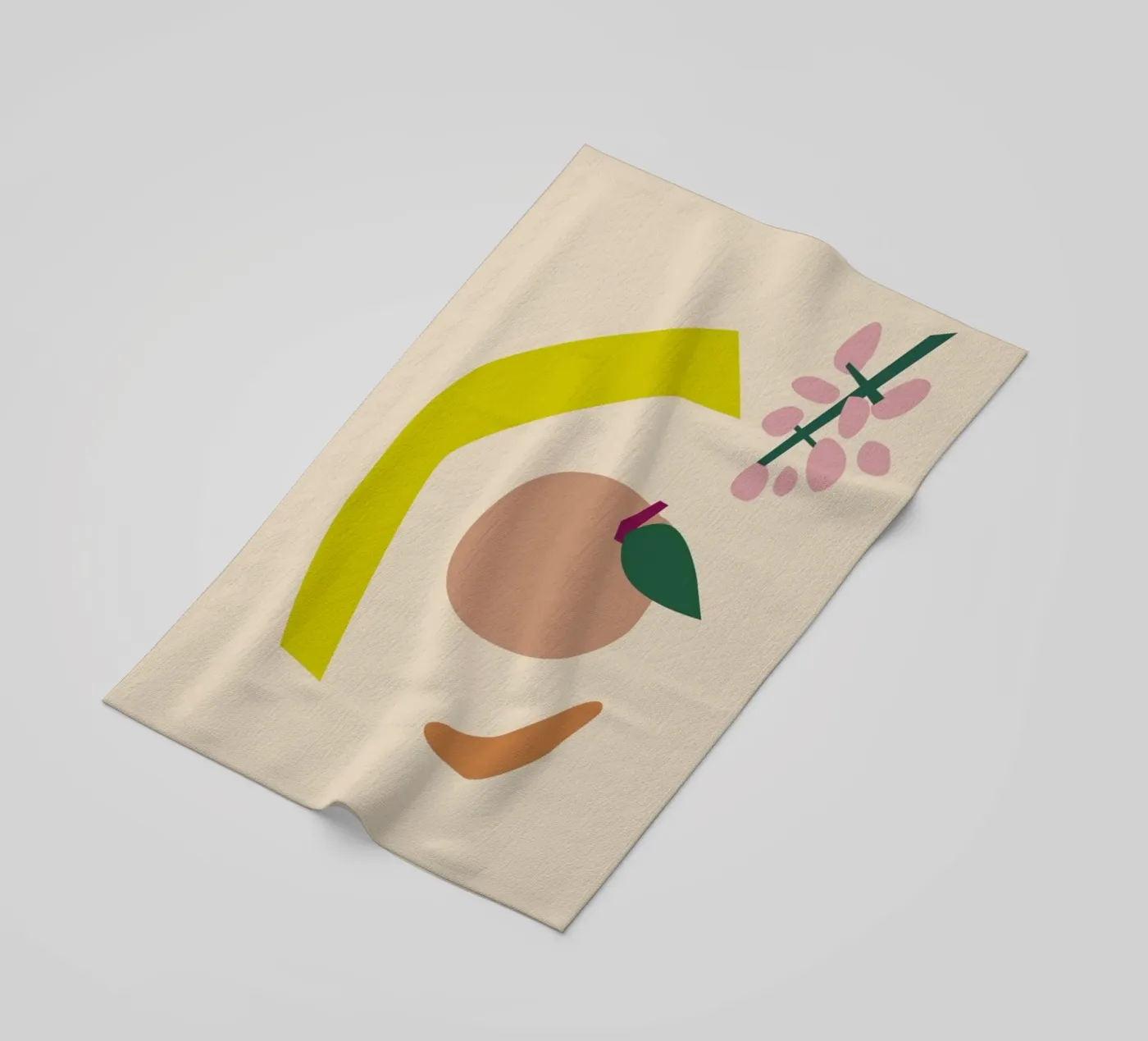 Fruit strandhanddoek van Helena Ravenne