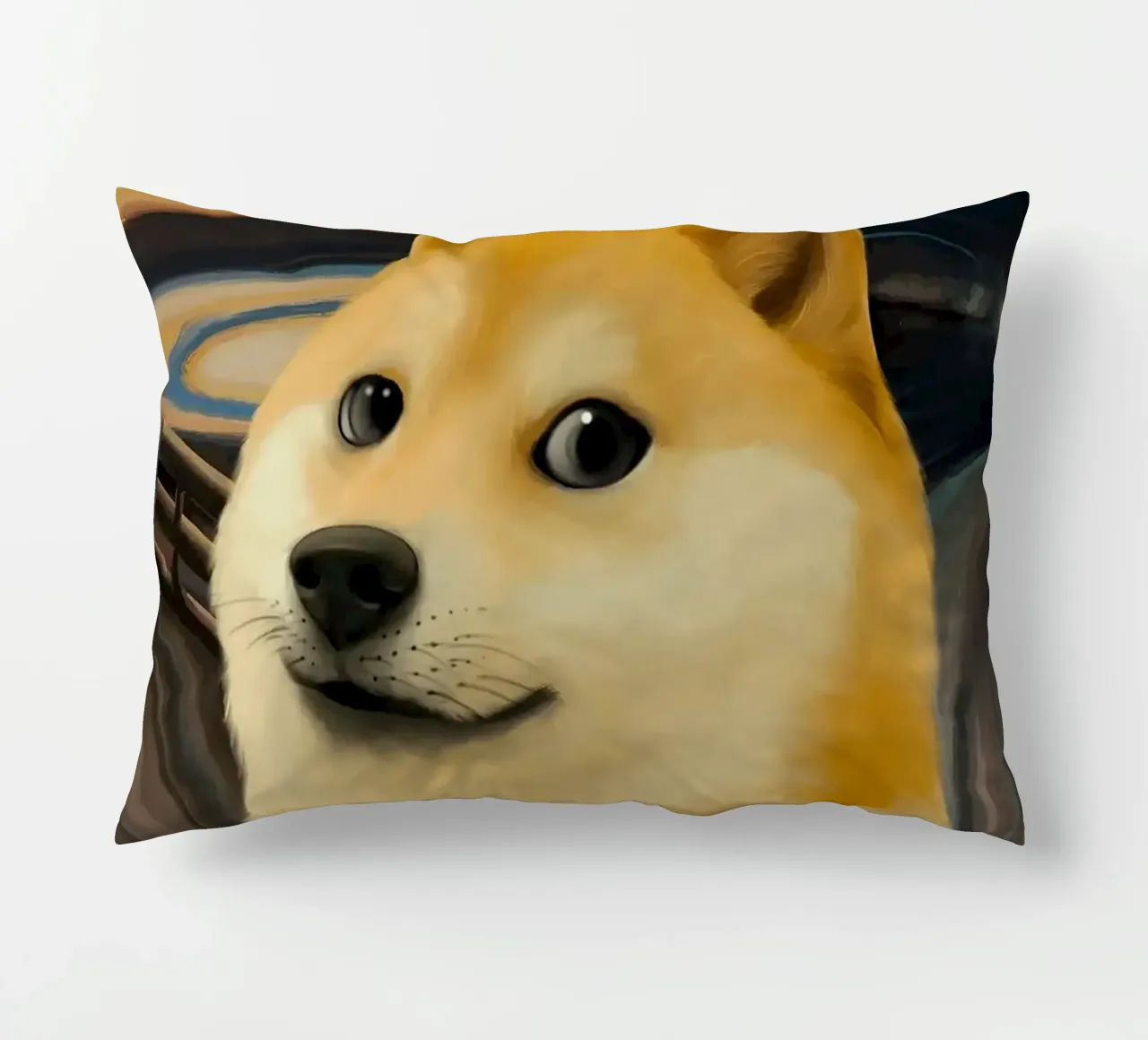 cane internet meme carino anima cuscino da James Isaac Jackson