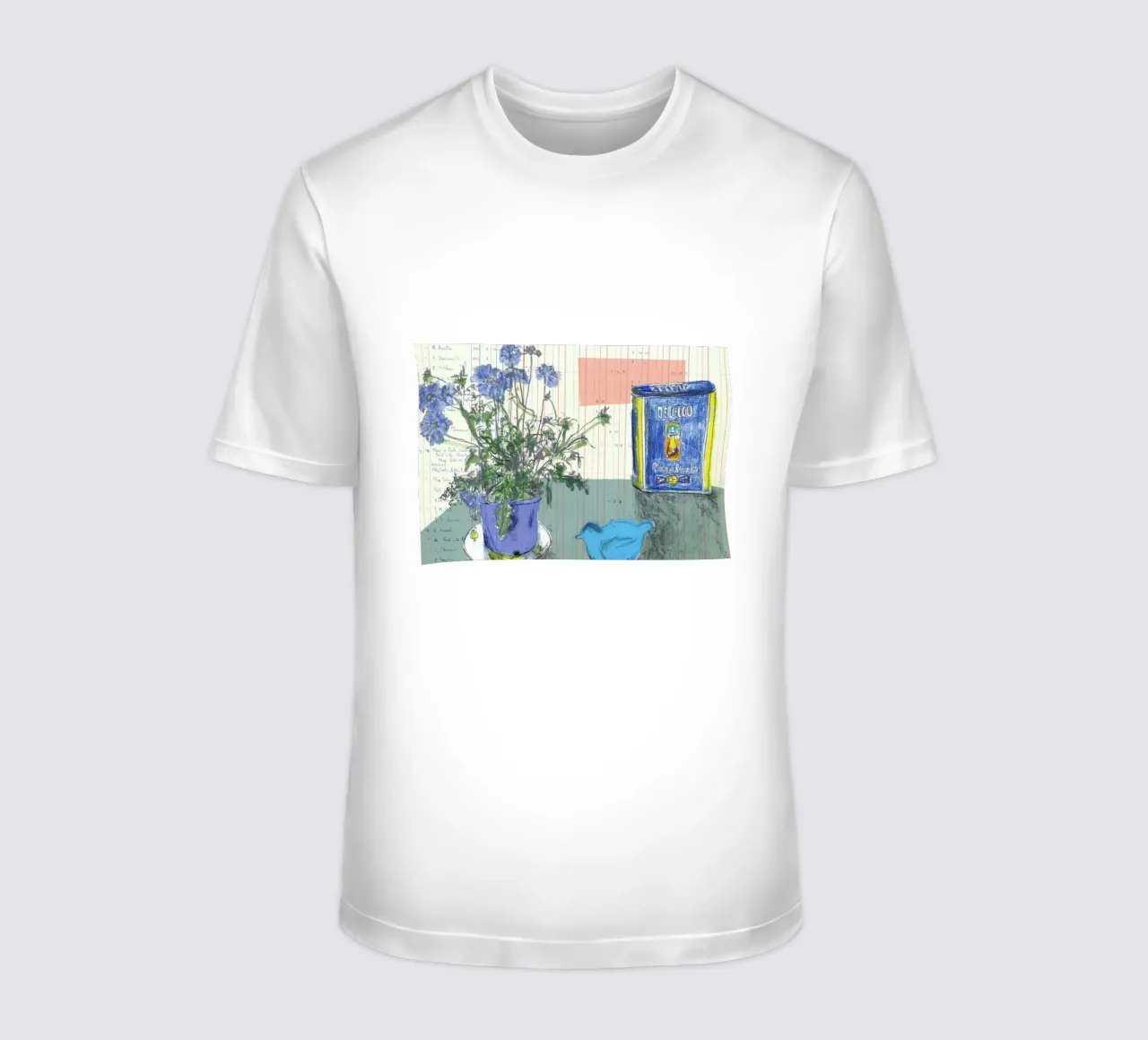 Scabious, Bird And Tin t-shirt da Stars Above Us