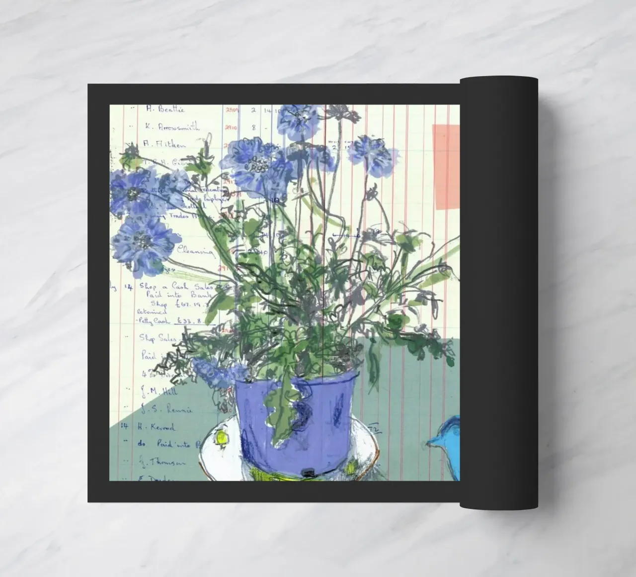 Scabious, Bird And Tin zerbino da Stars Above Us