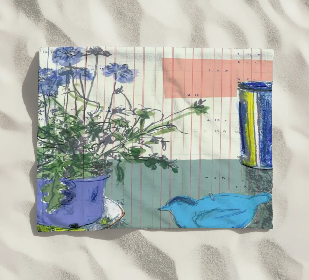 Scabious, Bird And Tin telo mare da Stars Above Us