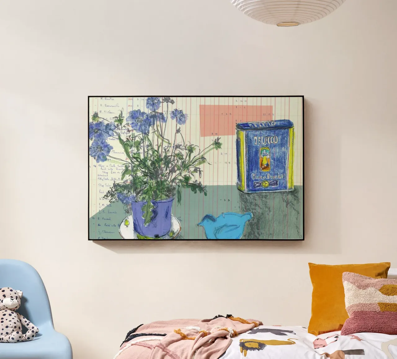 Scabious, Bird And Tin plexiglass da Stars Above Us