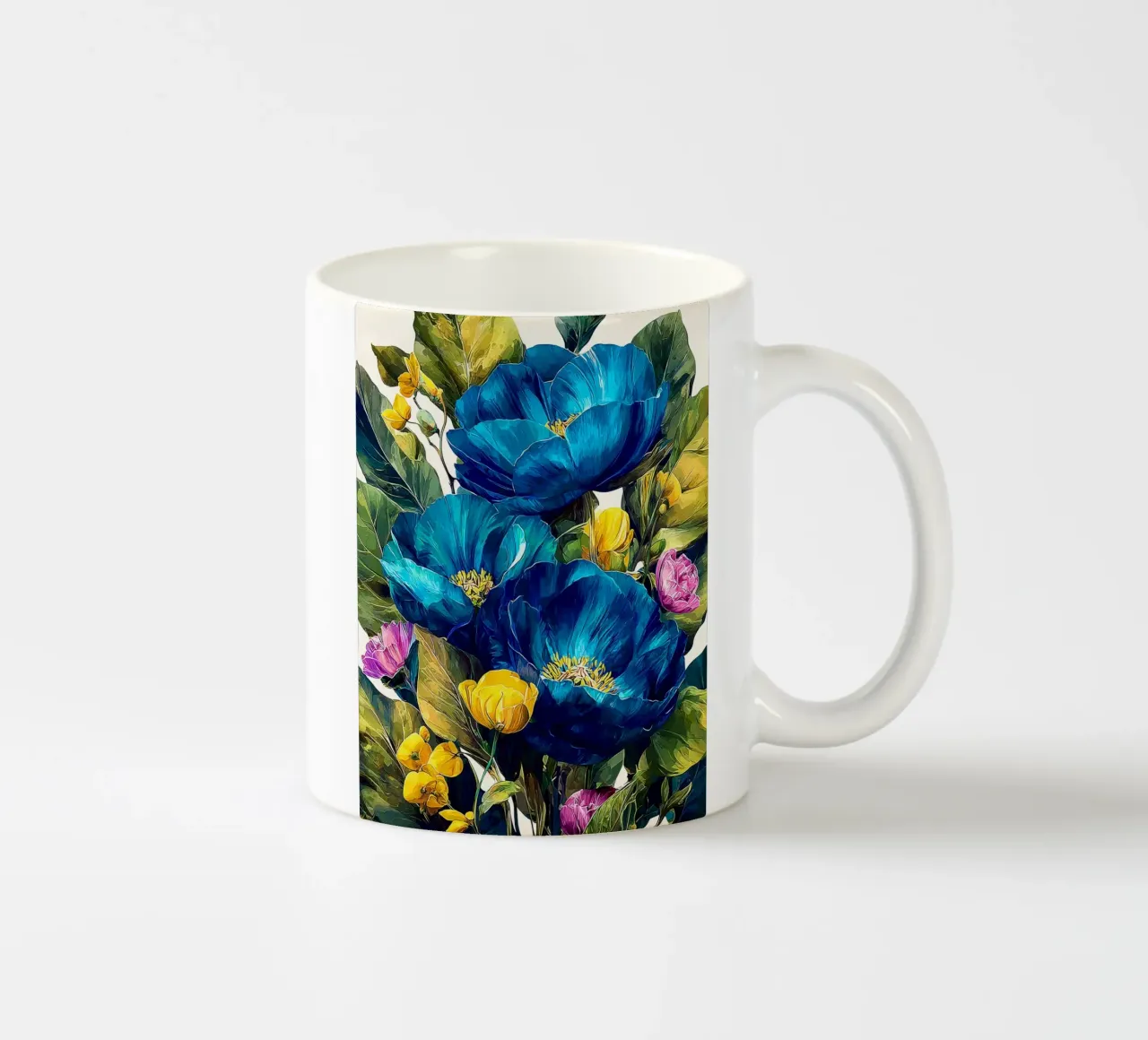 Garden full of flowers E tazza in ceramica da Mateo