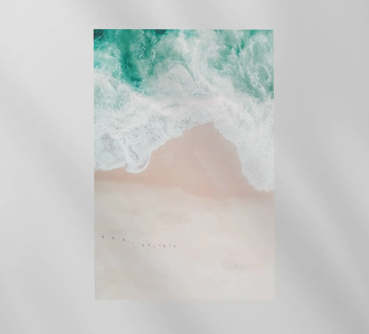 Oceaan Munt backlit folie van Ingrid Beddoes