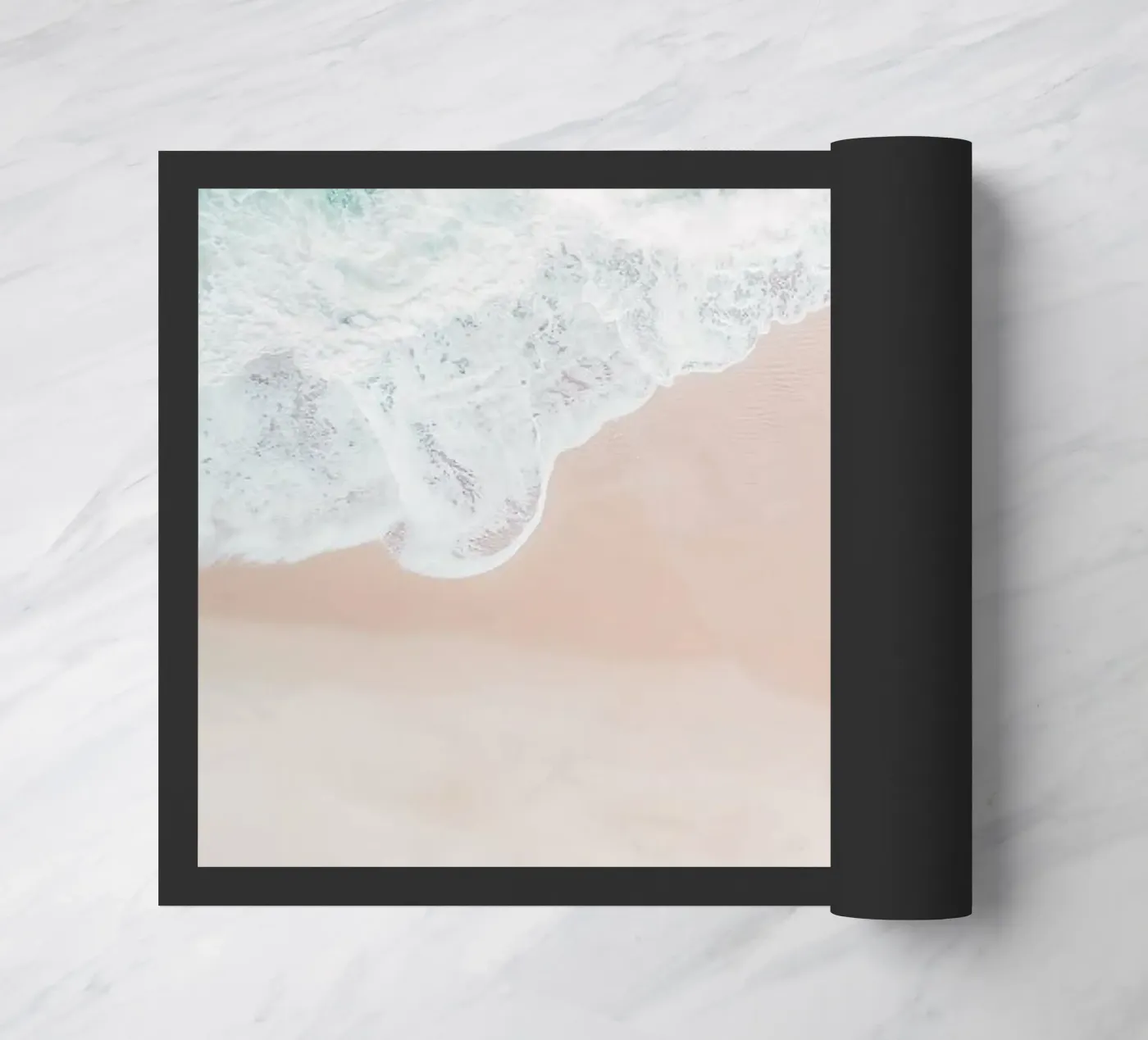 Ocean Mint deurmat van Ingrid Beddoes