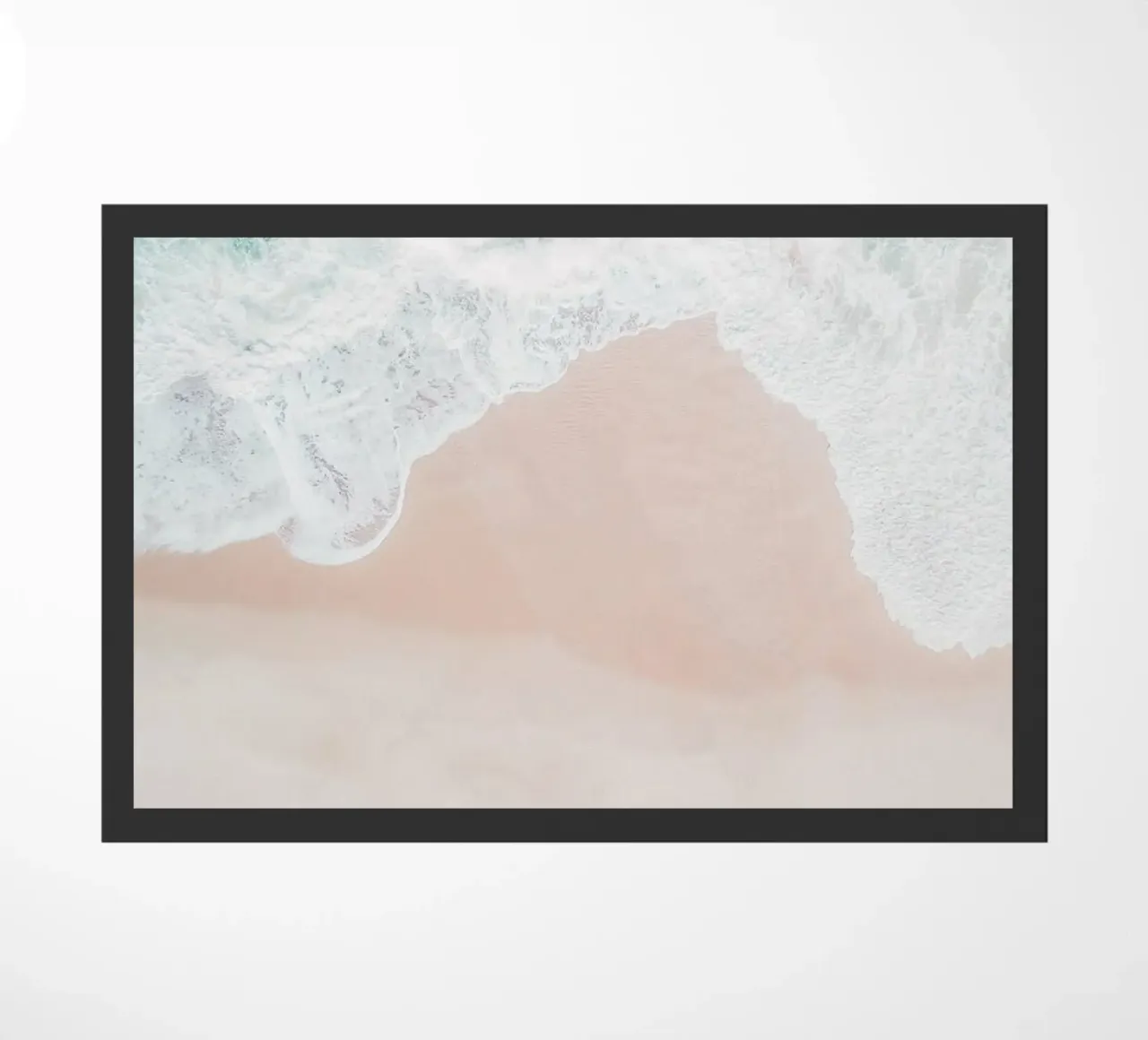 Ocean Mint doormat by Ingrid Beddoes