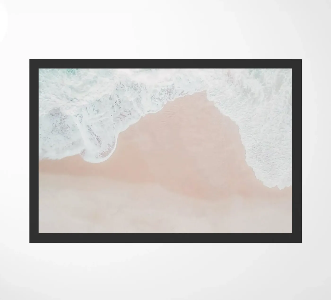 Ocean Mint doormat by Ingrid Beddoes