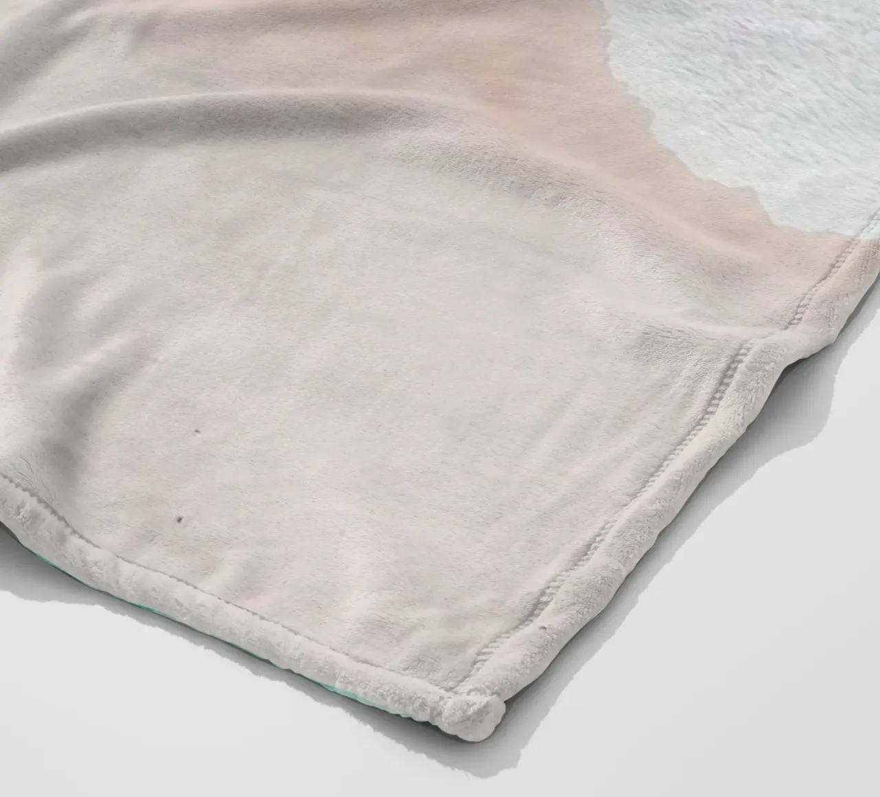 Ocean Mint Fleecedecke von Ingrid Beddoes