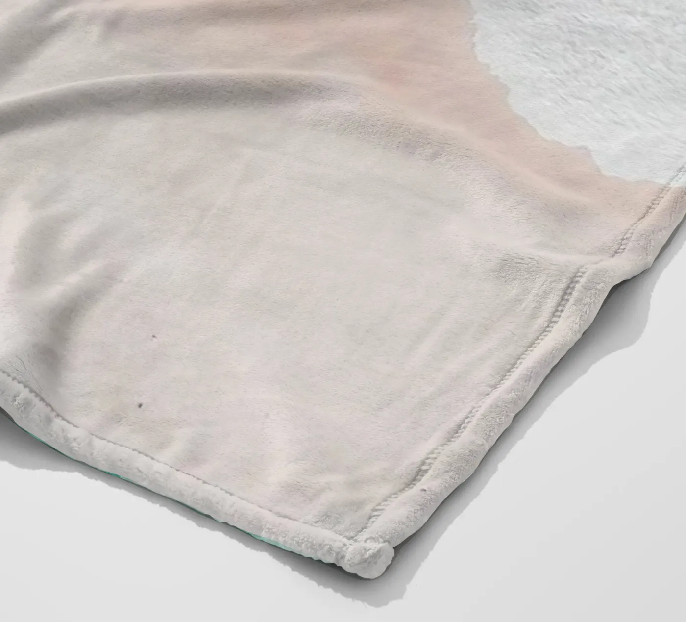 Oceaan Munt fleecedeken van Ingrid Beddoes