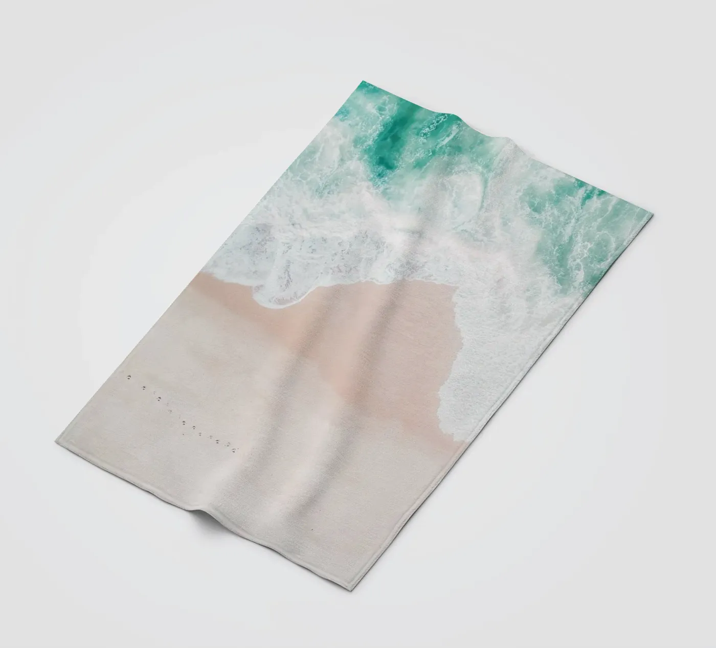Ozean Minze Fleecedecke von Ingrid Beddoes