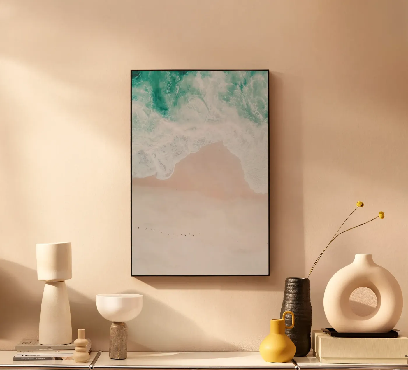 Ocean Mint forex plate by Ingrid Beddoes
