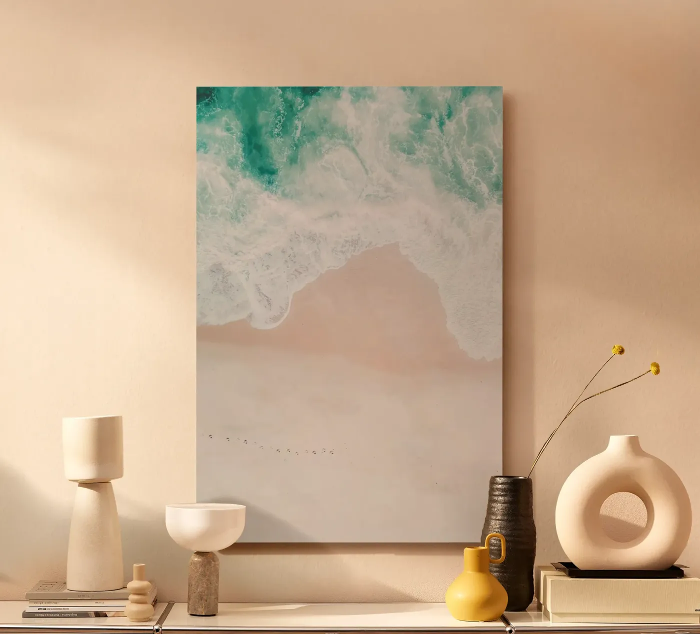 Ocean Mint forex plate by Ingrid Beddoes