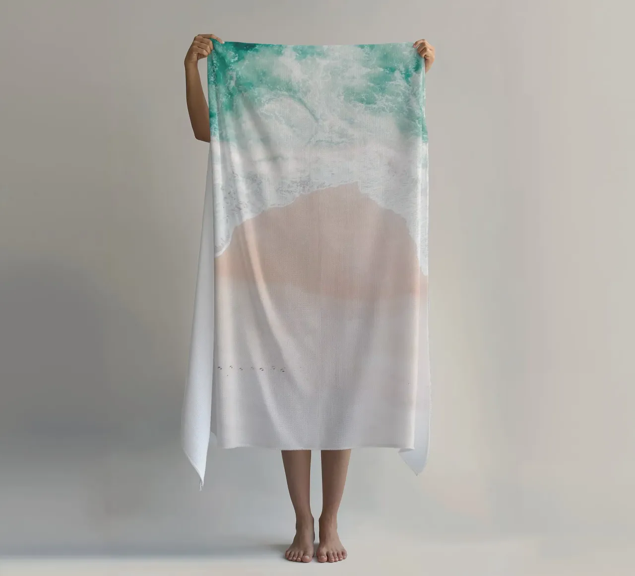 Menta oceanica telo mare da Ingrid Beddoes