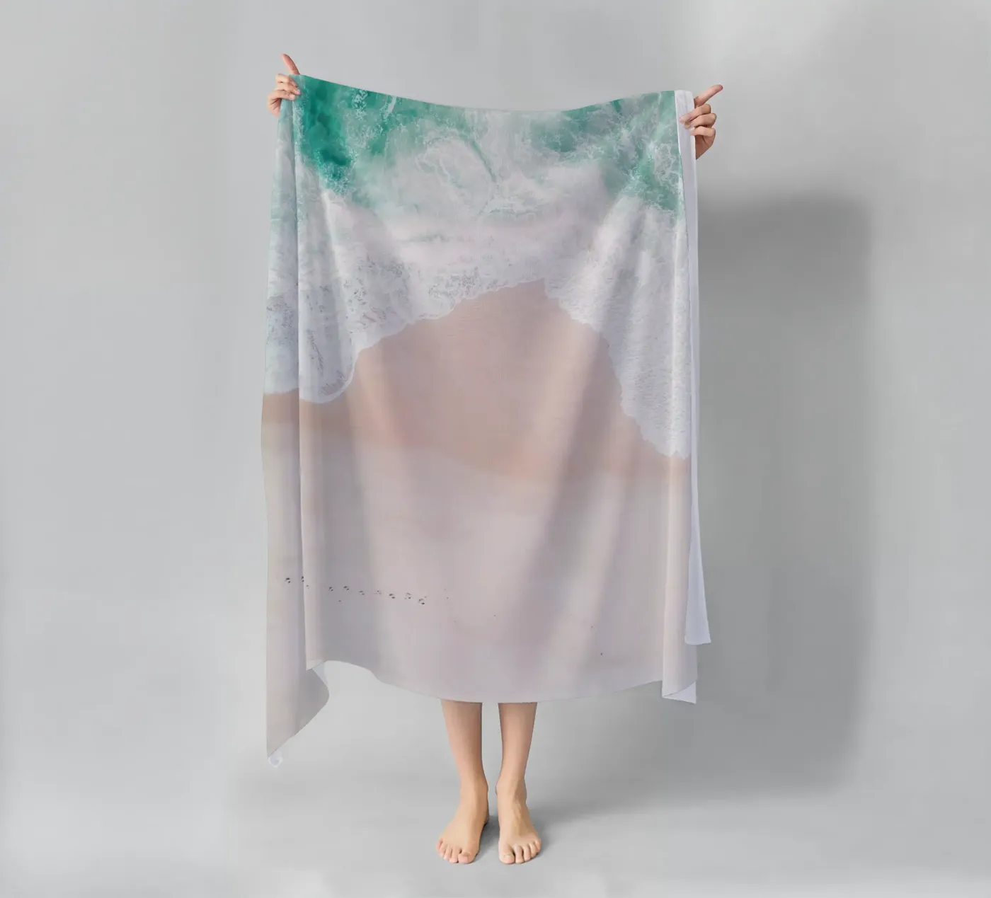 Menta oceanica telo mare da Ingrid Beddoes