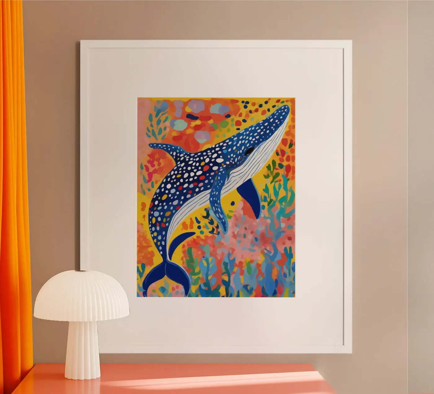 Spotted Whale Poster von 83oranges.com