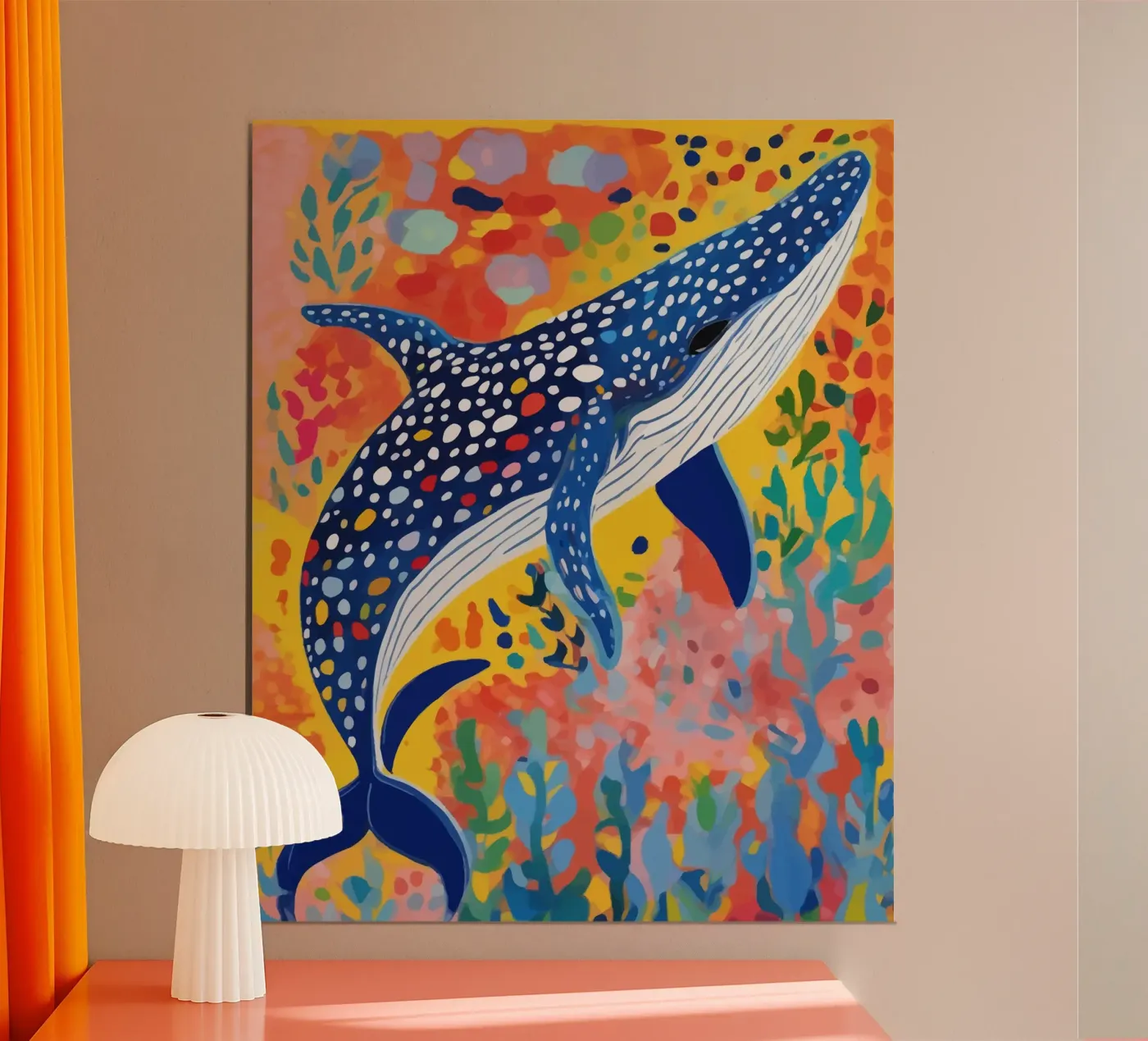 Spotted Whale Poster von 83oranges.com