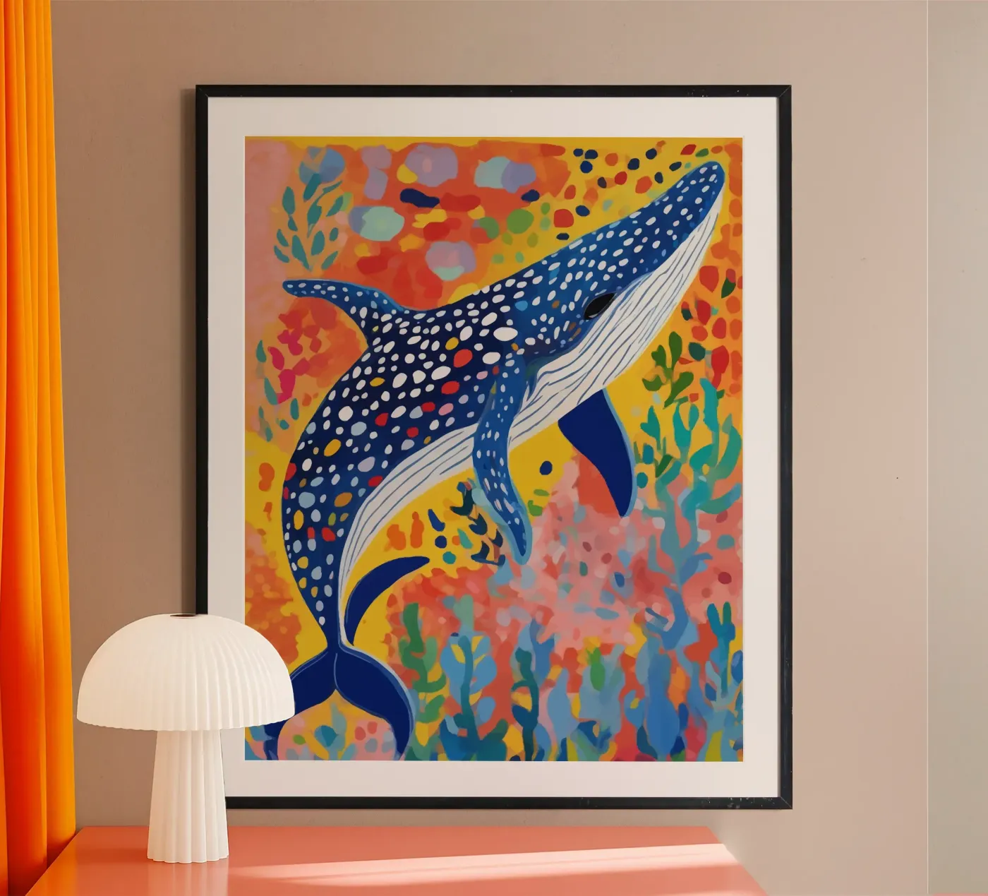 Spotted Whale Poster von 83oranges.com