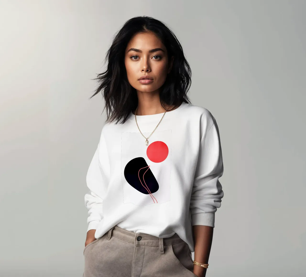 Abstracta No.7 felpa da Kubistika