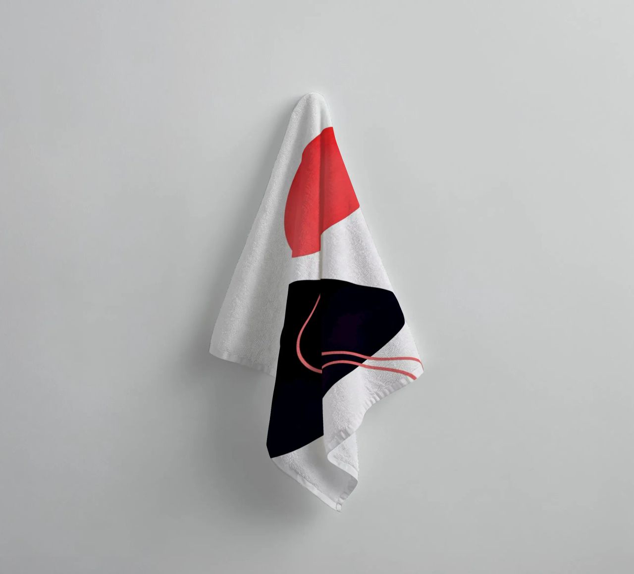 Abstracta No.7 Handtuch von Kubistika
