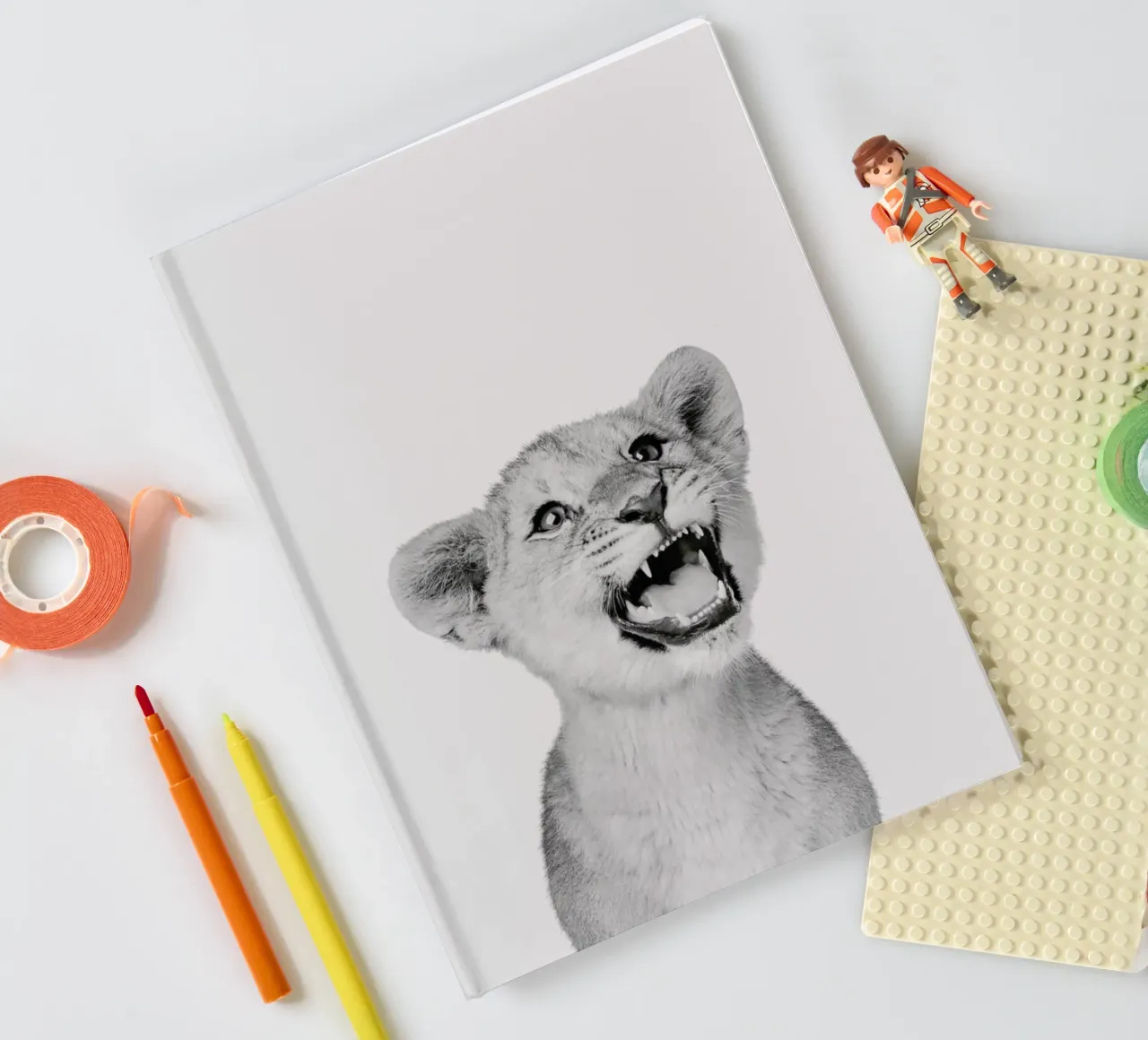 Lion Cub Classic notebook by Paws & Claws