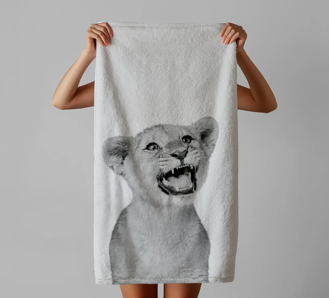 Lion Cub Classic towel by Paws & Claws