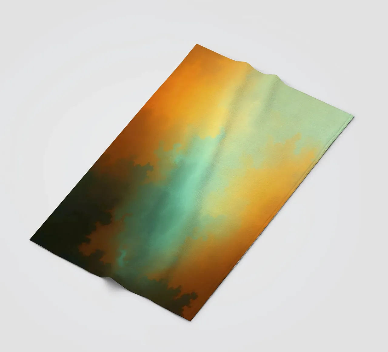 clouds illuminated by the setting sun create a stunning art fleece blanket by DesignDoodle
