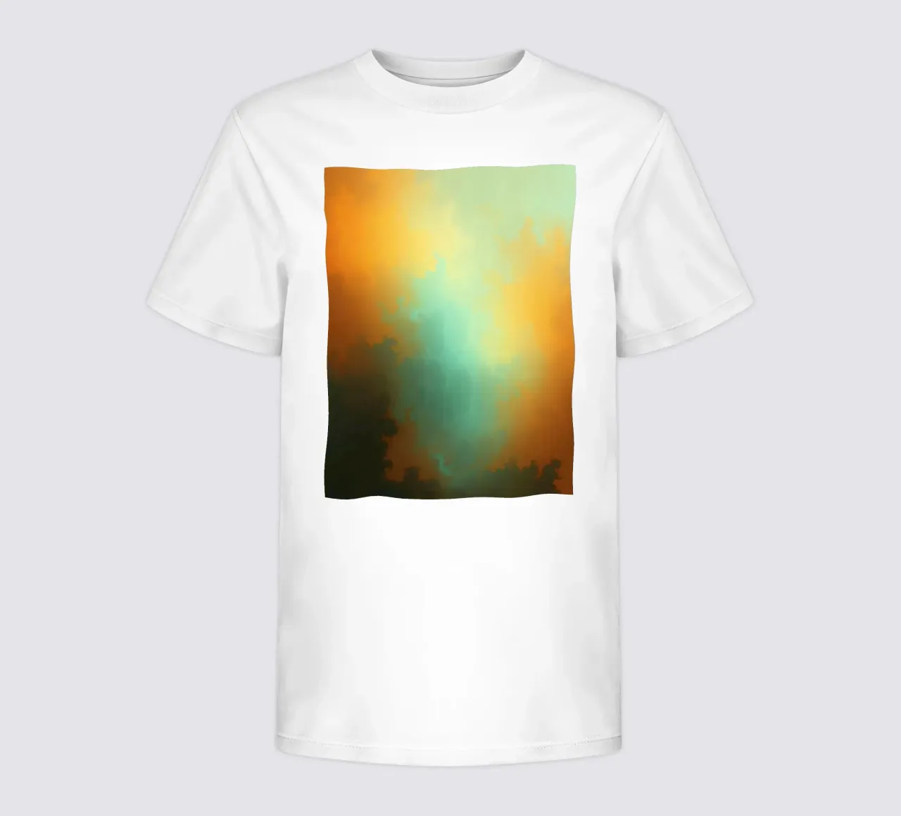 clouds illuminated by the setting sun create a stunning art kids t-shirt by DesignDoodle