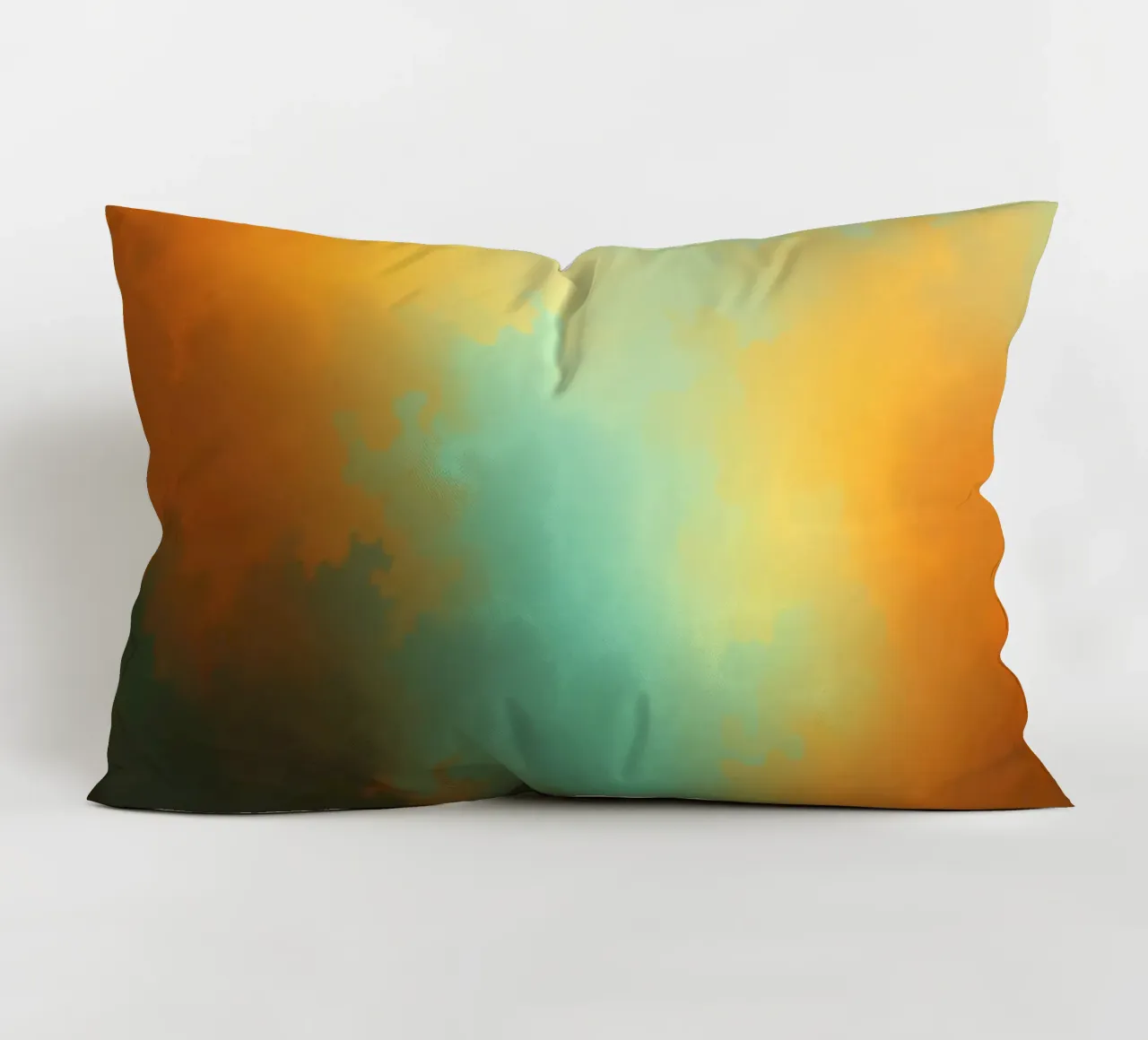 clouds illuminated by the setting sun create a stunning art decorative cushion by DesignDoodle
