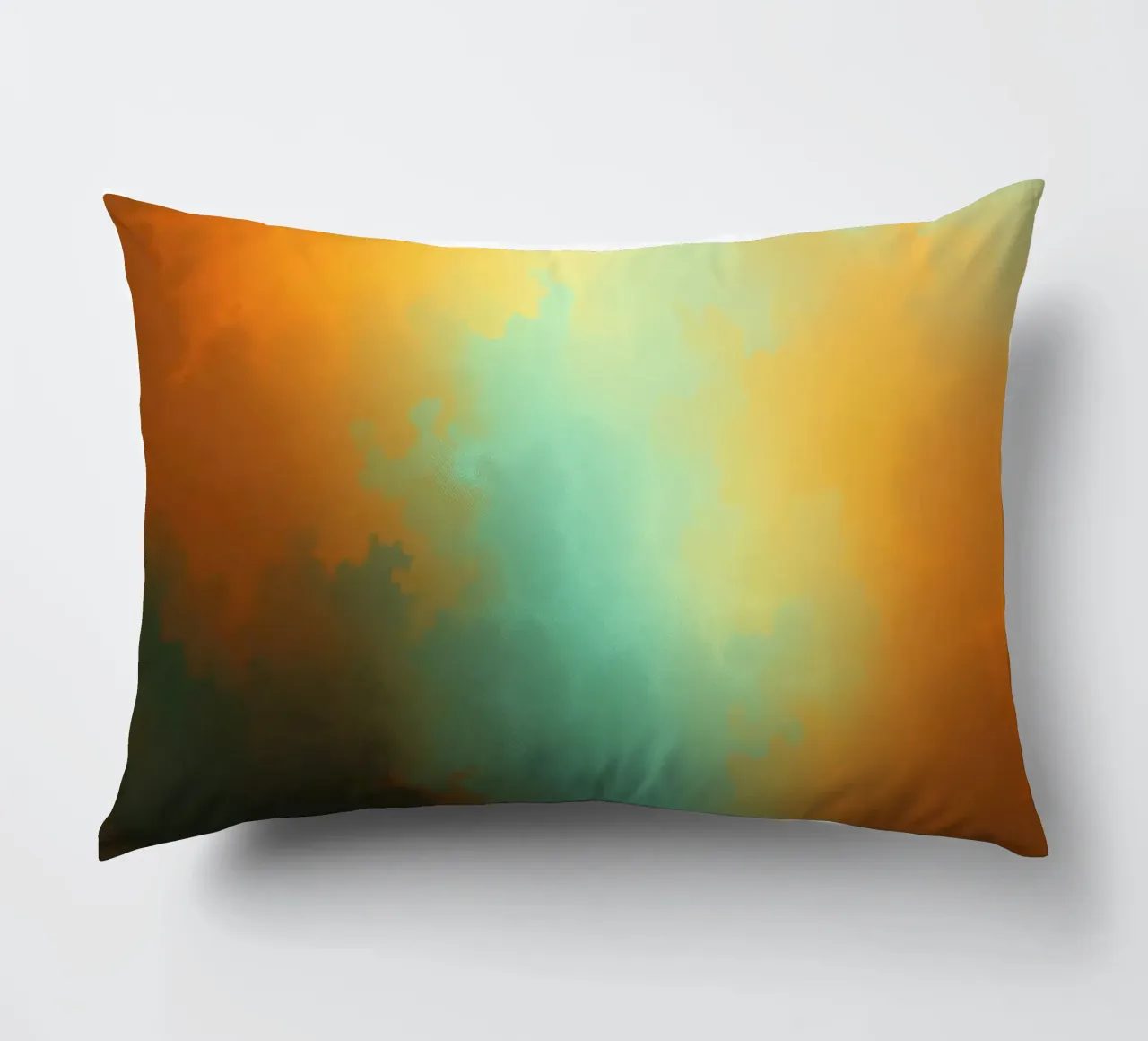 clouds illuminated by the setting sun create a stunning art decorative cushion by DesignDoodle