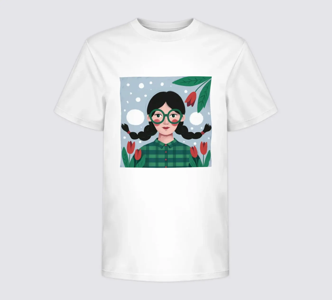 Tulp Rust Bedel kinder t-shirt van Ivory Frame