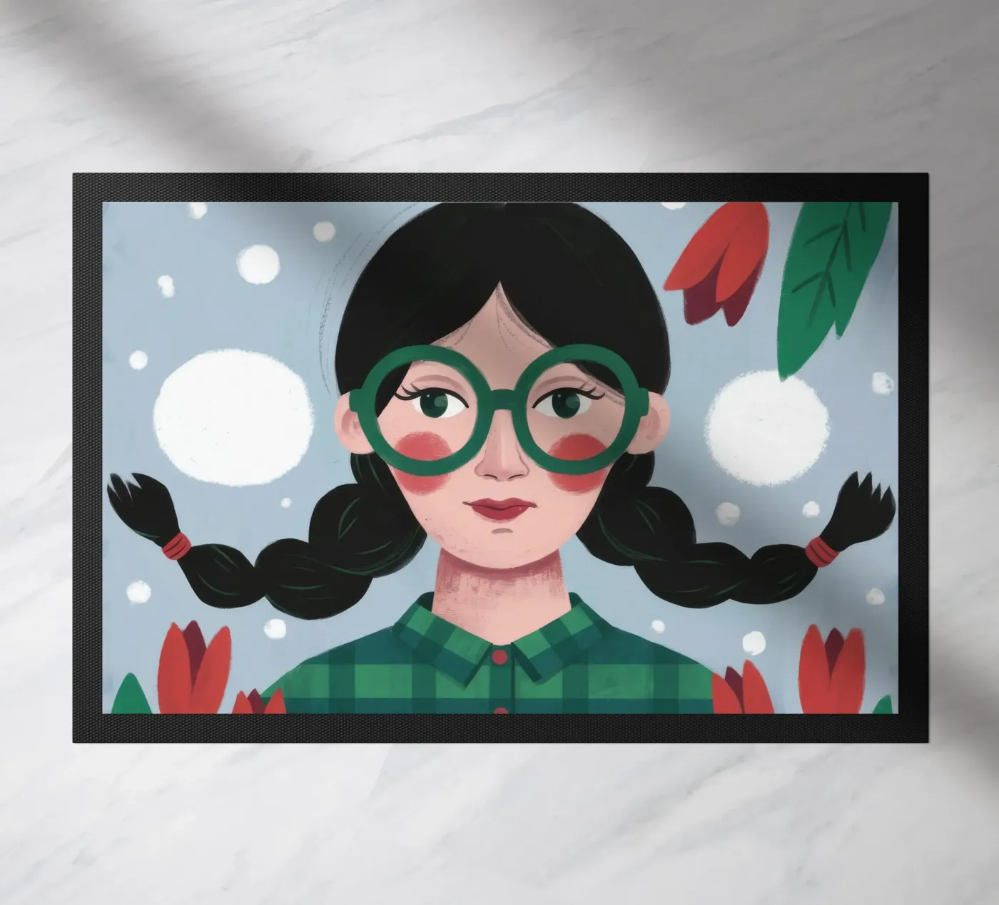 Charm Tulip Tranquility zerbino da Ivory Frame