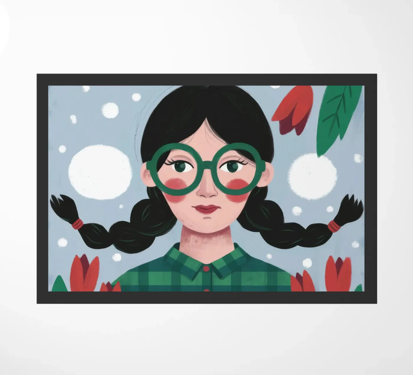 Charm Tulip Tranquility zerbino da Ivory Frame