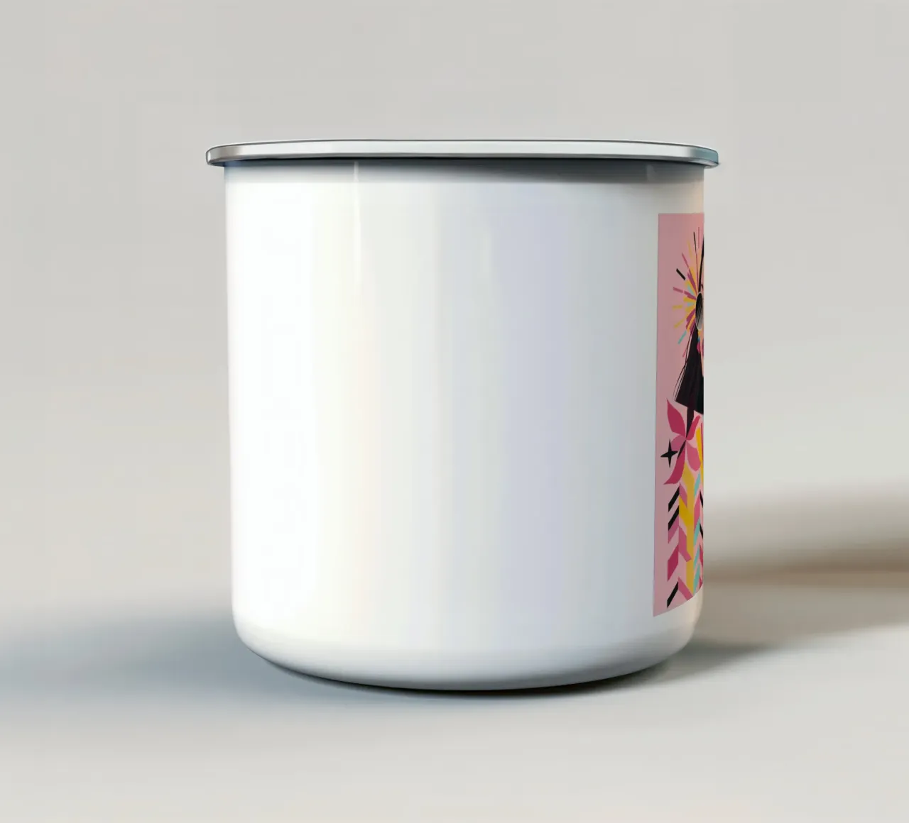 Maestà selvaggia Vibrance tazza in smalto da Ivory Frame