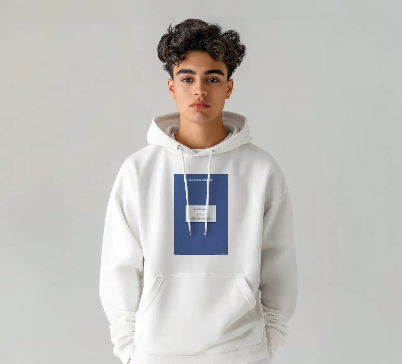 The Social Network felpa con cappuccio da Rafa Gomes